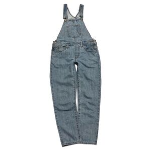 LEVI'S Denim Overalls M Light Wash. Never worn. 100% Cotton. Ready To Wear VEUC